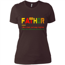 Load image into Gallery viewer, Mens Fa-Thor Like Dad Shirt - Fathers Day