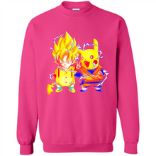 Load image into Gallery viewer, Pikachu And Songoku Pokemon Dragon Ball Mashup