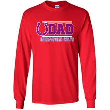 Load image into Gallery viewer, Dad #1 Indianapolis Colts Shirt - Father's Day 2019