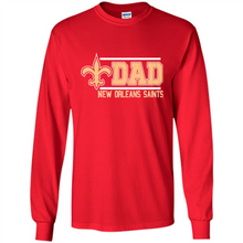 Load image into Gallery viewer, Dad #1 New Orleans Saints Shirt - Father's Day