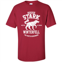 Load image into Gallery viewer, HOUSE STARK WINTER IS COMING WINTERFELL THE NORTH REMEMBERS