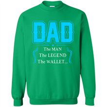 Load image into Gallery viewer, Dad the man the legend wallet