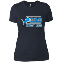 Load image into Gallery viewer, Dad #1 Detroit Lions Shirt - Father's Day