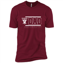 Load image into Gallery viewer, Dad #1 Oakland Raiders Shirt - Father's Day