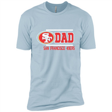Load image into Gallery viewer, Dad #1 San Francisco 49ers Shirt - Father's Day