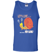 Load image into Gallery viewer, Snail Let’s Live Very Slowly Shirt