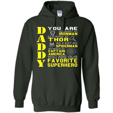 Load image into Gallery viewer, Dad Papa - Super Hero Bat T shirt Man Father Day Gift Iron
