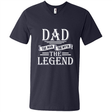 Load image into Gallery viewer, Dad The Man The Myth The Legend T Shirt, Father's Day