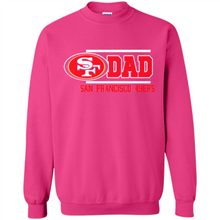 Load image into Gallery viewer, Dad #1 San Francisco 49ers Shirt - Father's Day