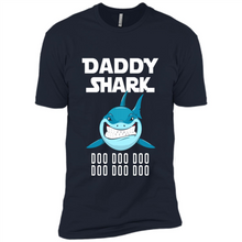 Load image into Gallery viewer, Daddy Shark T-shirt Doo Doo Doo Father’s Day Youth Kids