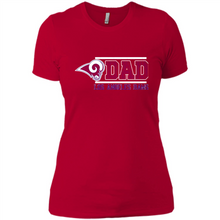 Load image into Gallery viewer, Dad #1 Los Angeles Rams Shirt - Father's Day