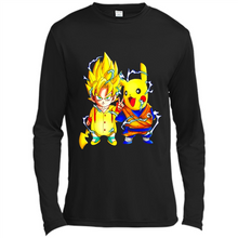 Load image into Gallery viewer, Pikachu And Songoku Pokemon Dragon Ball Mashup