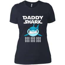 Load image into Gallery viewer, Daddy Shark T-shirt Doo Doo Doo Father’s Day Youth Kids