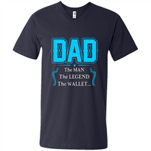 Load image into Gallery viewer, Dad the man the legend wallet