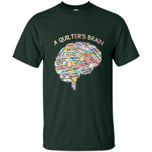 Load image into Gallery viewer, A quilter’s brain Fabrics quilting