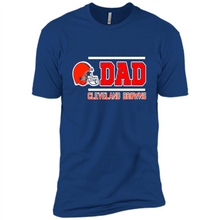 Load image into Gallery viewer, Dad #1 Cleveland Browns Shirt Father's Day