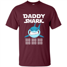 Load image into Gallery viewer, Daddy Shark T-shirt Doo Doo Doo Father’s Day Youth Kids