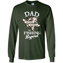 Load image into Gallery viewer, Dad The Man The Myth The Fishing Legend
