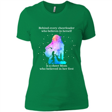 Load image into Gallery viewer, Behind Every Cheerleader Is A Cheer Mom Gift Shirt For Mother's Day
