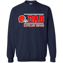 Load image into Gallery viewer, Dad #1 Cleveland Browns Shirt Father's Day