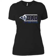 Load image into Gallery viewer, Dad #1 Los Angeles Rams Shirt - Father's Day