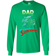 Load image into Gallery viewer, Dad Superman t-shirt - Happy Father's Day