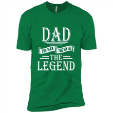 Load image into Gallery viewer, Dad The Man The Myth The Legend T Shirt, Father's Day