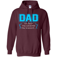 Load image into Gallery viewer, Dad the man the legend wallet