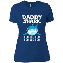 Load image into Gallery viewer, Daddy Shark T-shirt Doo Doo Doo Father’s Day Youth Kids