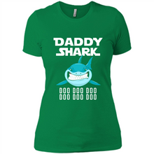 Load image into Gallery viewer, Daddy Shark T-shirt Doo Doo Doo Father’s Day Youth Kids