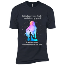 Load image into Gallery viewer, Behind Every Cheerleader Is A Cheer Mom Gift Shirt For Mother's Day