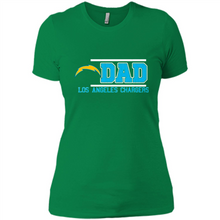 Load image into Gallery viewer, Dad #1 Los Angeles Chargers Shirt Father's Day