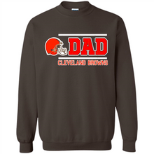 Load image into Gallery viewer, Dad #1 Cleveland Browns Shirt Father's Day