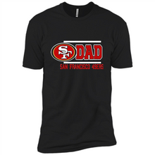 Load image into Gallery viewer, Dad #1 San Francisco 49ers Shirt - Father's Day