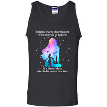 Load image into Gallery viewer, Behind Every Cheerleader Is A Cheer Mom Gift Shirt For Mother's Day
