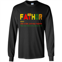 Load image into Gallery viewer, Mens Fa-Thor Like Dad Shirt - Fathers Day