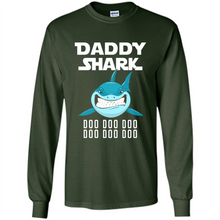Load image into Gallery viewer, Daddy Shark T-shirt Doo Doo Doo Father’s Day Youth Kids