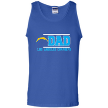 Load image into Gallery viewer, Dad #1 Los Angeles Chargers Shirt Father's Day