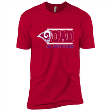 Load image into Gallery viewer, Dad #1 Los Angeles Rams Shirt - Father's Day