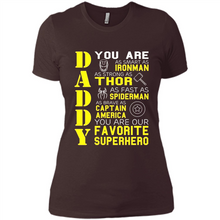 Load image into Gallery viewer, Dad Papa - Super Hero Bat T shirt Man Father Day Gift Iron