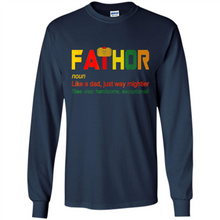Load image into Gallery viewer, Mens Fa-Thor Like Dad Shirt - Fathers Day