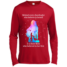 Load image into Gallery viewer, Behind Every Cheerleader Is A Cheer Mom Gift Shirt For Mother's Day