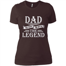 Load image into Gallery viewer, Dad The Man The Myth The Legend T Shirt, Father's Day