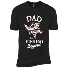 Load image into Gallery viewer, Dad The Man The Myth The Fishing Legend