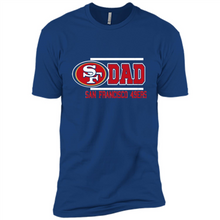 Load image into Gallery viewer, Dad #1 San Francisco 49ers Shirt - Father's Day