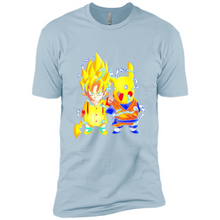 Load image into Gallery viewer, Pikachu And Songoku Pokemon Dragon Ball Mashup
