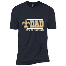 Load image into Gallery viewer, Dad #1 New Orleans Saints Shirt - Father's Day