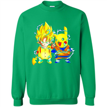 Load image into Gallery viewer, Pikachu And Songoku Pokemon Dragon Ball Mashup