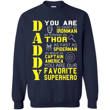 Load image into Gallery viewer, Dad Papa - Super Hero Bat T shirt Man Father Day Gift Iron