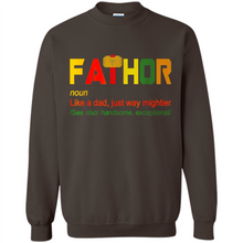 Load image into Gallery viewer, Mens Fa-Thor Like Dad Shirt - Fathers Day